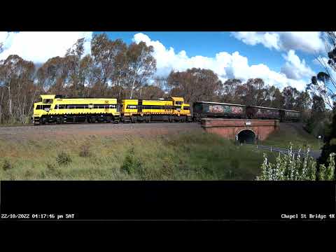SSR P14 T386 + 3 Grain Wagons Down - 22nd Oct 2022