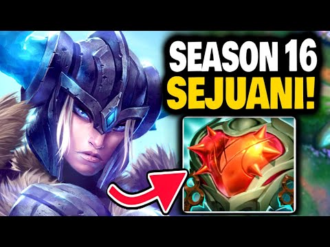 HOW to SEJUANI jungle in SEASON 16!!!