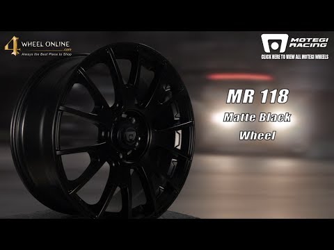 Motegi Racing MR118 Matte Black
