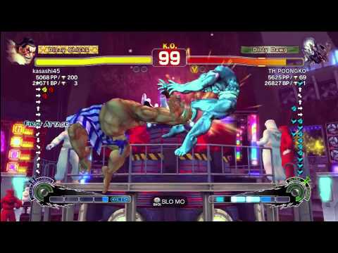 kasashi45 [Honda] vs TH POONGKO [Seth] SSF4 Arcade Edition