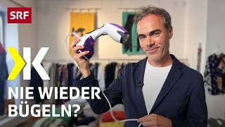 Dampfglätter im Test: Das günstigste Modell macht das Rennen | 2025 | Kassensturz | SRF