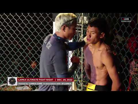 Mahendra Singh Soti vs Ginsianmuang pro MMA fight(29th dec 2022) #mma #india_mma #lamka_ultimate