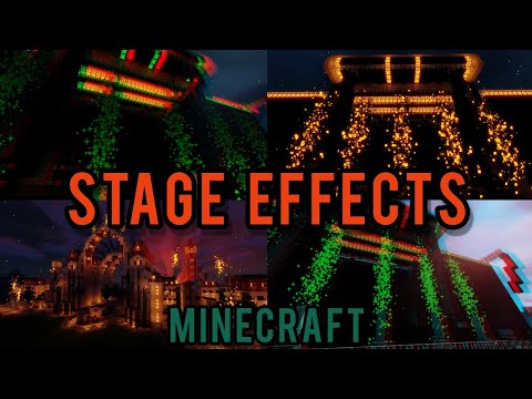 Minecraft | Stage Pyro Effects | Sparklers & Confetti | Tutorial