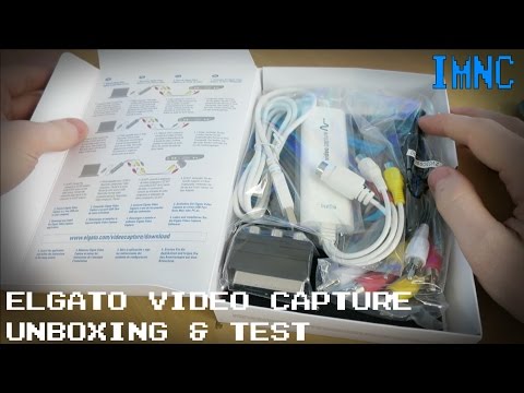 Elgato Video Capture Unboxing & Test | IMNC