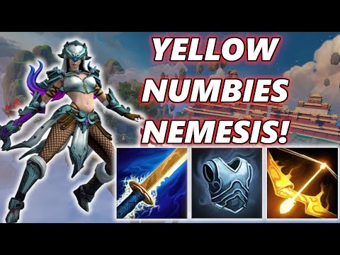 THE BEST YELLOW NUMBIES BUILD IN EXISTANCE - Season 9 Ranked 1v1 Duel - SMITE