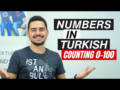 Counting Numbers in Turkish Language from 0 to 100 | Online Turkish Course for Foreigners