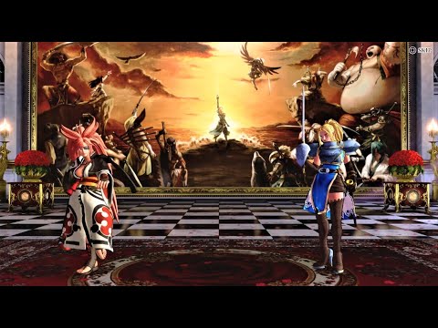 Baiken vs Charlotte (Hardest AI) - Samurai Shodown