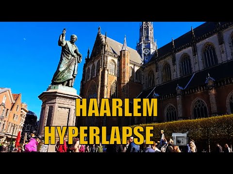 🏃‍♀️📹 Haarlem Netherlands 4K Hyperlapse Walking Tour