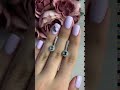 Серебряные серьги с мистик топазом 1.36ct