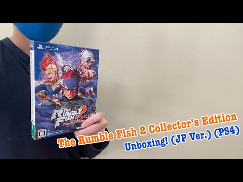 [UNBOXING] The Rumble Fish 2 Collector’s Edition (Japanese Version) (PlayStation 4) (EN Sub)
