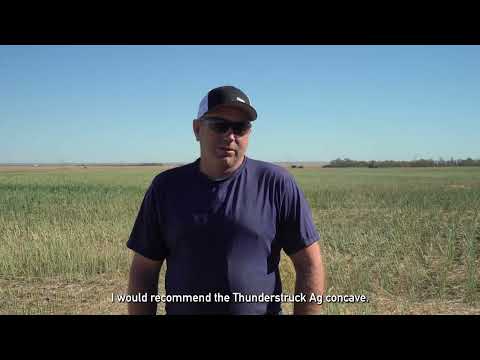Notched Bar Design for Controlled Threshing