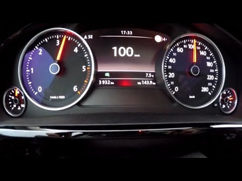 Volkswagen Touareg V6 TDI 204 HP 0-100 km/h acceleration