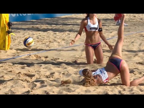 Beach Volleyball Highlights | Top Women Sport Moment
