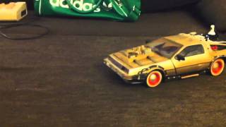Back to the Future Delorean Toy - Power of Love Video