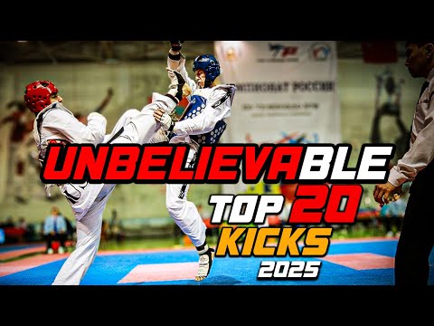Unbelievable Taekwondo | Top 20 KICKS knockouts highlights 2025