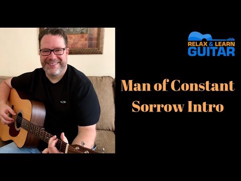 Man of Constant Sorrow Intro-Acoustic Guitar Lesson