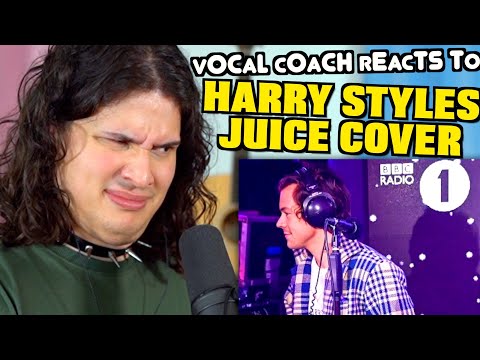 Vocal Coach Reacts to Harry Styles LIVE (BBC JUICE - Lizzo Cover)