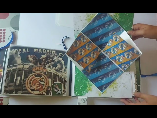 Vídeo relacionado con Álbum de actividades coloreable del Real Madrid licencia oficial con juegos, dibujos y pasatiempos - Album Real Madrid Libro didáctico para niños madridistas desarrolla creatividad
