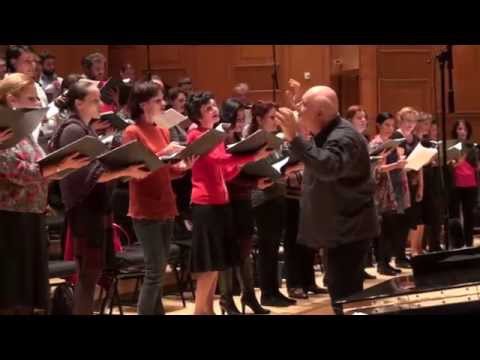 Secvenţe dintr-o repetiţie generală cu dirijorul Dan Mihai Goia