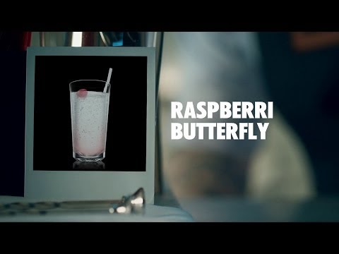 RASPBERRI BUTTERFLY DRINK RECIPE - HOW TO MIX