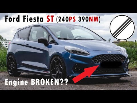 240HP FORD FIESTA ST MK8 Review on AUTOBAHN | Sound & Acceleration | by Cars2Drive