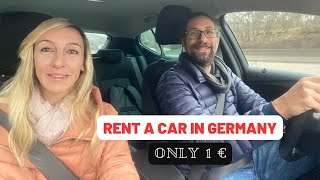 HOW TO RENT A CAR IN GERMANY FOR ONLY 1€ | Car Rental Movacar App | Cheap One Way Car Rental Europe