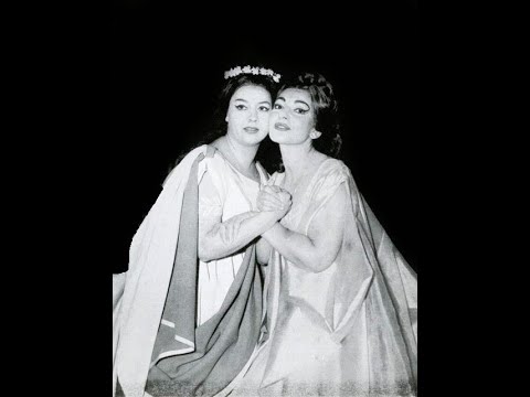 Maria Callas Fiorenza Cossotto Bellini Norma Oh rimembrenza Garnier 21 05 1965