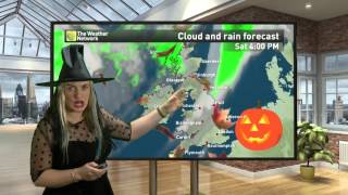 Halloween UK weather forecast