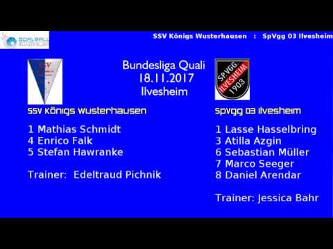 Bundesliga Quali (SpVgg 03 Ilvesheim vs SSV Königs Wusterhausen)