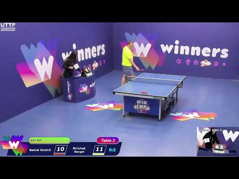 WINners CUP table 2  06.01 Batiuk Dmitrii -  Strizhak Sergei 12:30