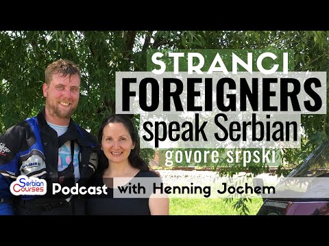 German Speaks Serbian #1 Foreigners Speak Serbian Language podcast: Interview with Henning Jochem