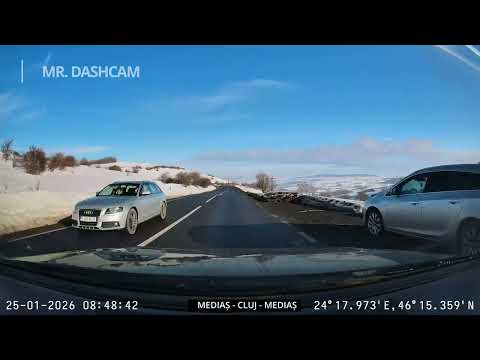 ❄️ Round Trip Drive: Mediaș – Cluj-Napoca – Mediaș | Romania | 4K Dashcam Road Trip | 25.01.2026