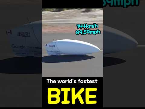The Fastest in the World 🚀 Human Missile Bike 🚴‍♂️ AéroVélo Eta