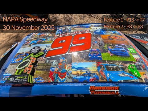 30/11/2025 - NAPA Speedway - Adelaide Grand Final - SSA Junior Sedans