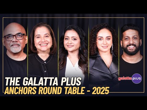 Galatta Plus Anchors Round Table  2025 | Baradwajrangan
