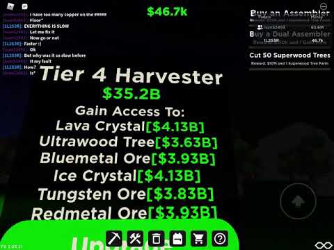 Buying tier 3 in factory simulator!