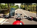 Triumph Speed 400 POV Ride Pure Exhaust Sound In 4K Raw Onboard