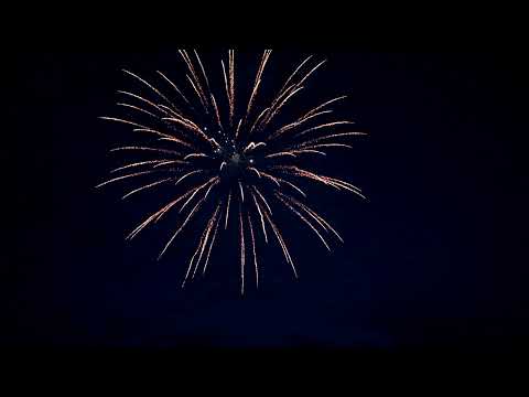 D4B0762 Brocade Crown with White Strobe Pistil 4" 100mm Shell (Triplex) 2024