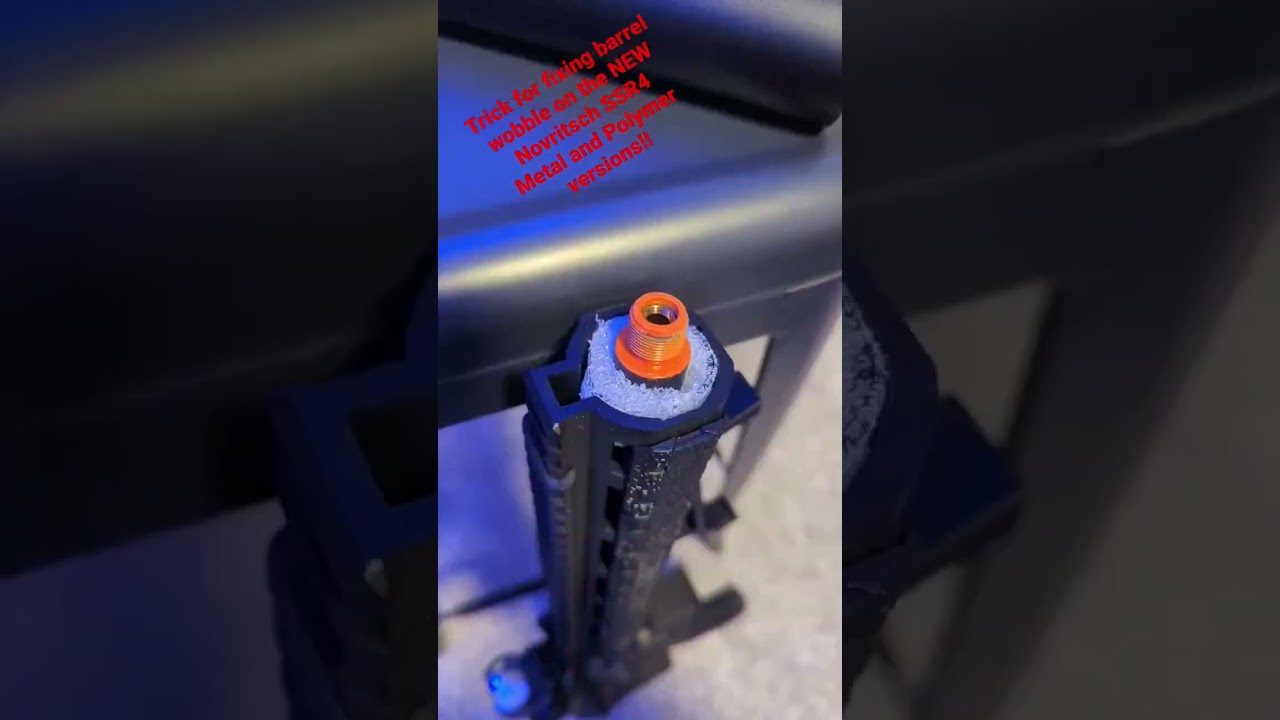 How to fix barrel wobble on the SSR4 by Novritsch!!!