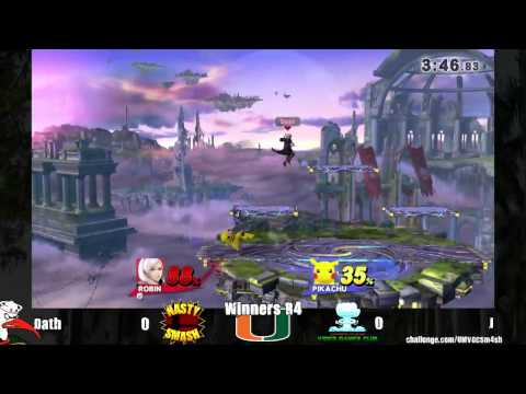 UM Sm4sh Tourney - Dath (Robin) vs J (Pikachu) ~Winners R4