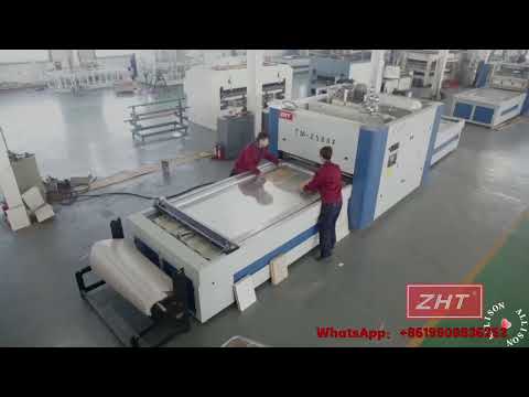 ZHT vacuum membrane press machine Contact:AllisonHao