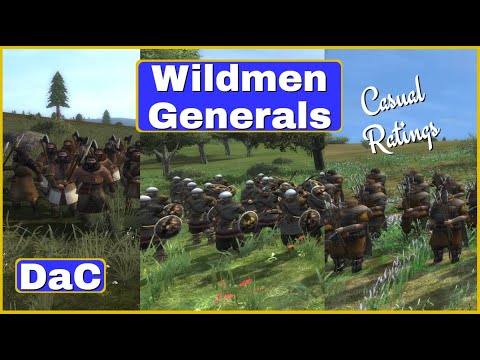 Comparing Wildmen Generals | Divide & Conquer V4.5/6 Third Age Total War