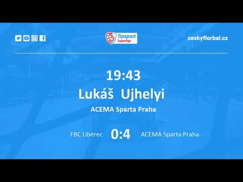 Highlights: FBC Liberec - ACEMA Sparta Praha 2:7
