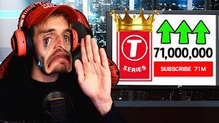 T-Series Hit 71 Million Subscribers... (T SERIES DISSTRACK)