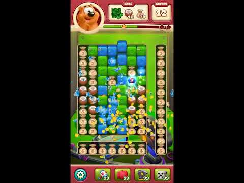 Toon Blast Level 8365 - NO BOOSTERS 🐻🐺🐱 | SKILLGAMING ✔️