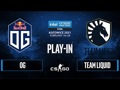 CS:GO - OG vs. Team Liquid [Mirage] Map 1 - IEM Katowice 2021 - Play-In