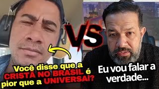 Irmão da Cristã no Brasil foi tirar satisfação com o Pr. Sezar Cavalcante.