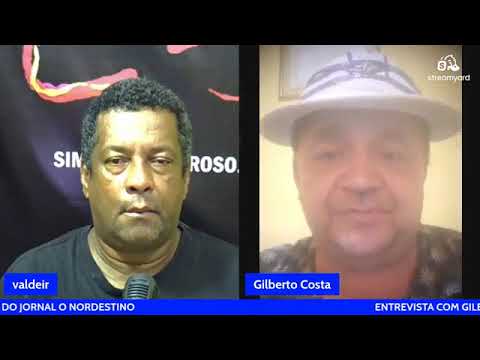 Entrevista com Gilberto Costa Jornalista Cantor e Fundador do Jornal o Nordestino