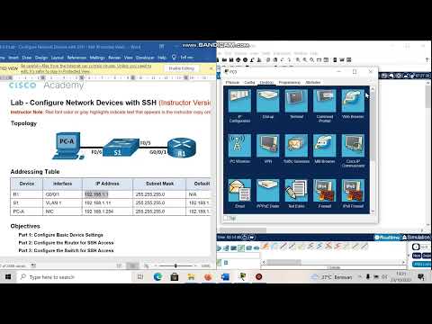 Configure Network Devices with SSH