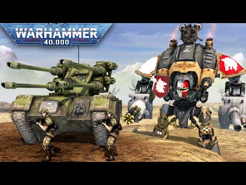 Imperial Guard vs Blood Pact - Cinematic - Men of War: Warhammer 40k Mod